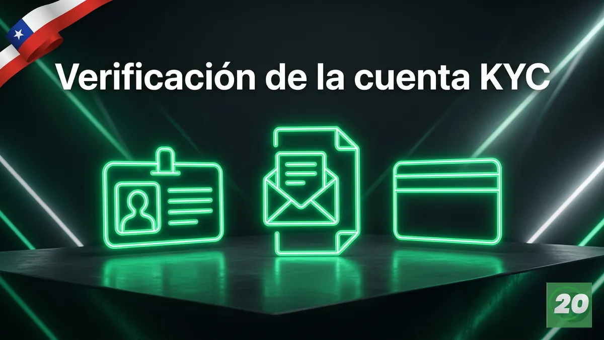 Documentos necesarios para la verificación KYC de la cuenta en 20Bet Chile